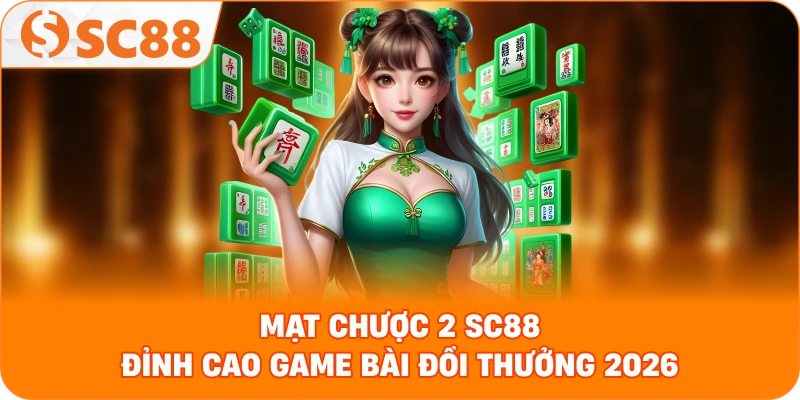 Mạt chược 2 – Siêu Phẩm Game Bài Đổi Thưởng Đẳng Cấp Tại SC88